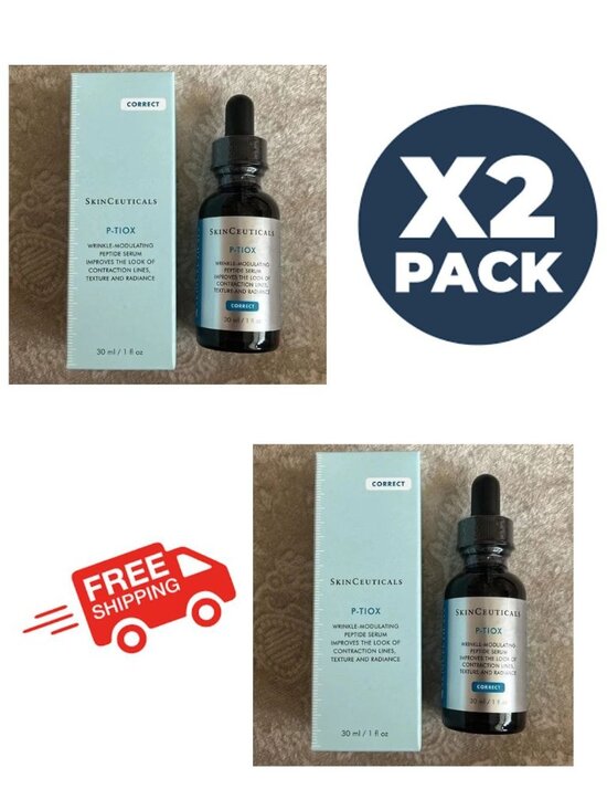Branded Other - SkinCeuticals P-TIOX Anti-Aging Peptide Serum – 1oz/30ml, Brand (pack of 2)